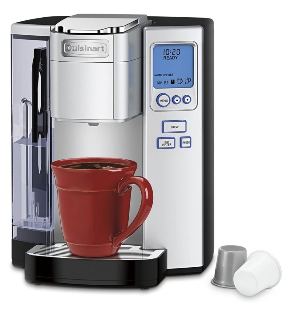 Cuisinart single-serve coffee maker no pods