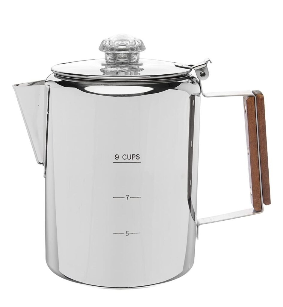 Best percolator coffee maker for camping