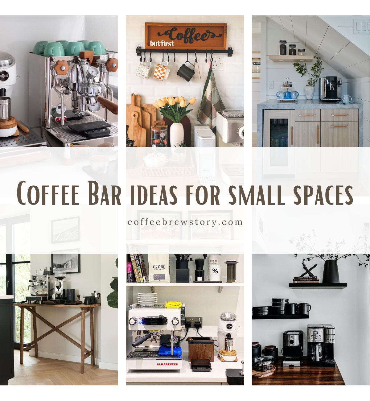 Coffee Bar Ideas for Small Space - Coffee Brew Story