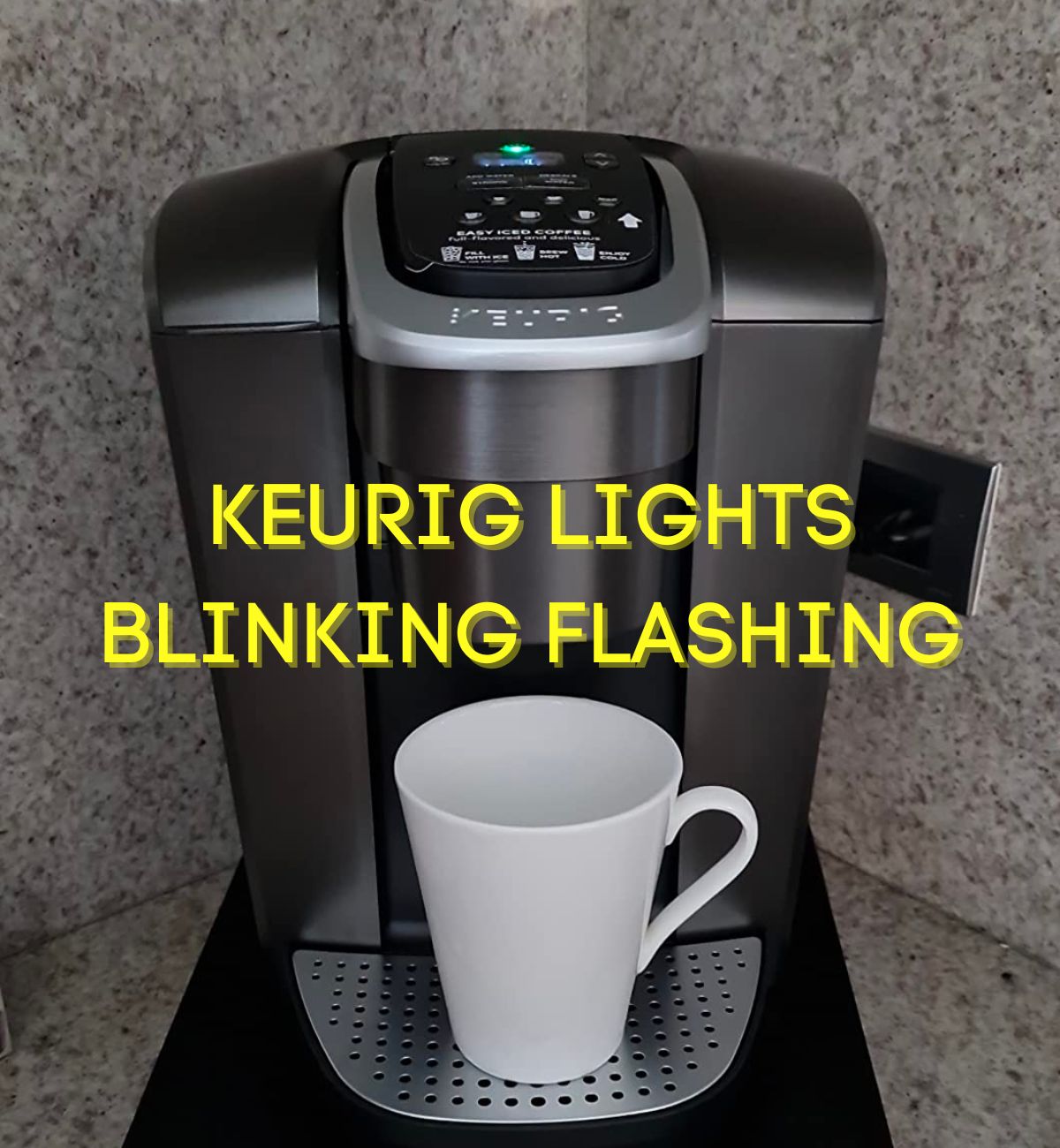 Keurig Lights Blinking Flashing Coffee Brew Story